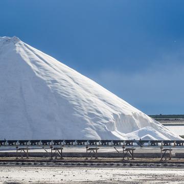 Messolongi salt heap, Greece