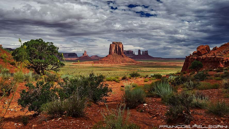 Monument Valley from Artist's Point, Arizona