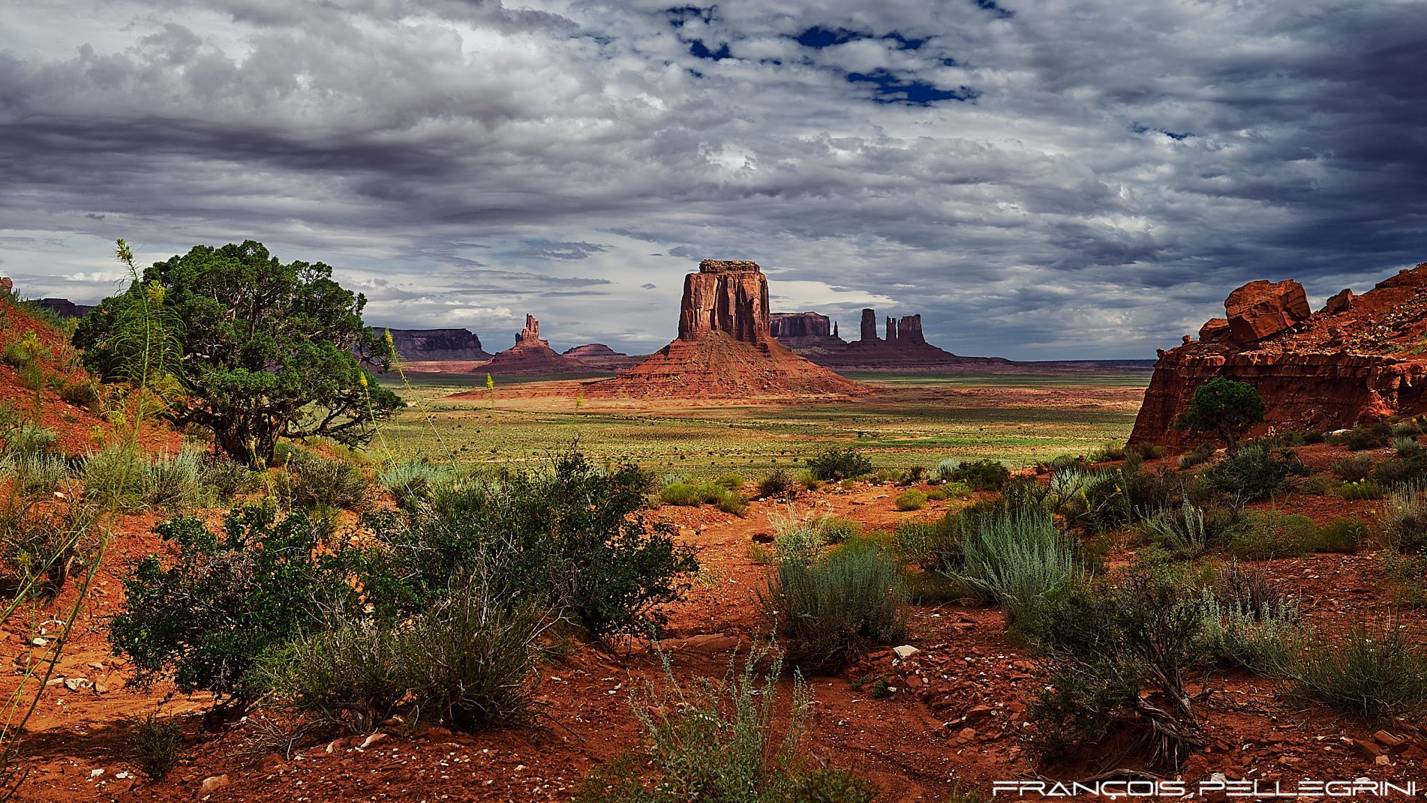 Monument Valley from Artist's Point, Arizona, USA