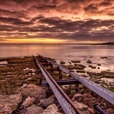 Old Boat Slipway, sunrise, Robe, South Australia, Australia