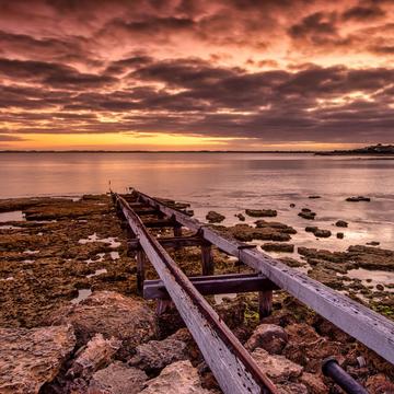 Old Boat Slipway, sunrise, Robe, South Australia, Australia