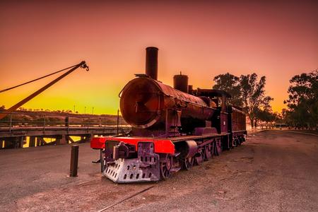 Old Steam Train Murrary Bridge, South Australia