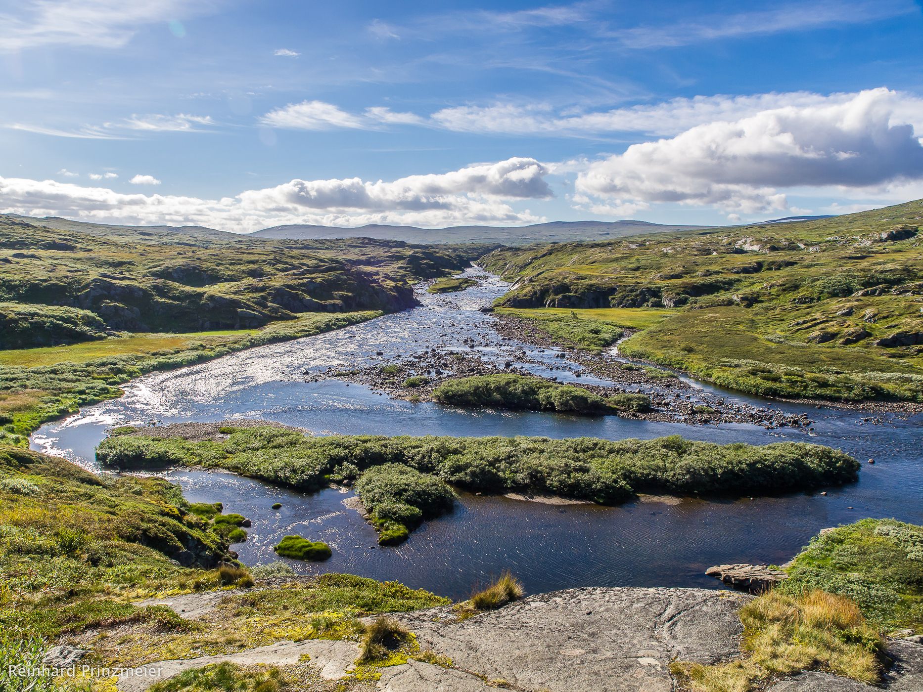 on the Hardangervidda, Norway