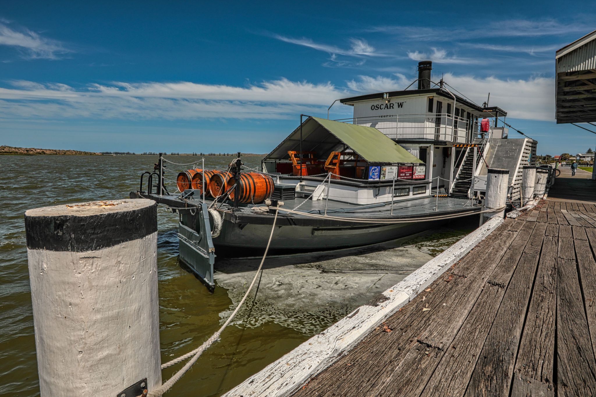 Paddle Steamer Oscar W Goolwa, South Australia, Australia