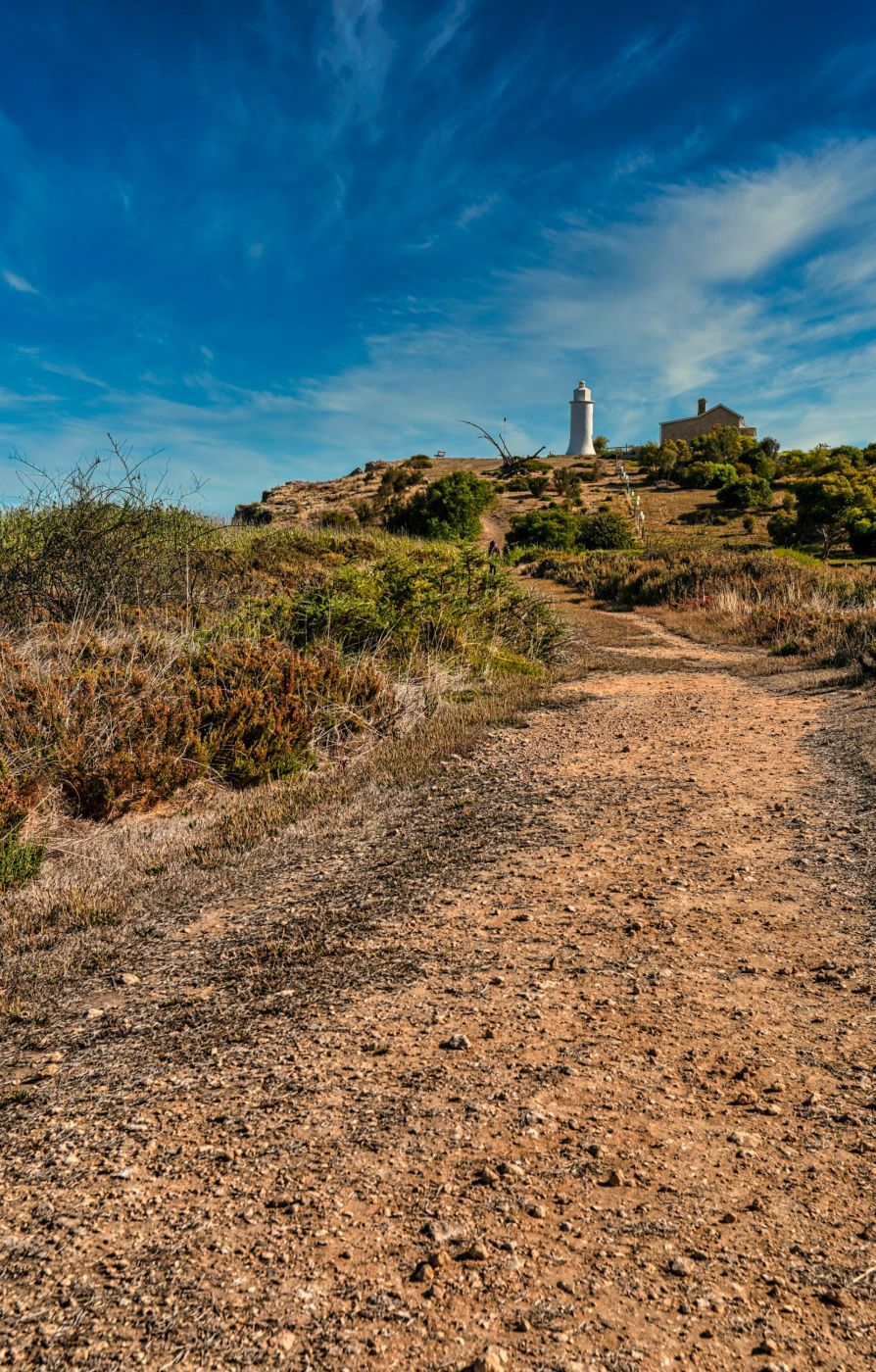Pathway to Port Malcolm Lighthouse Narrung SA, Australia