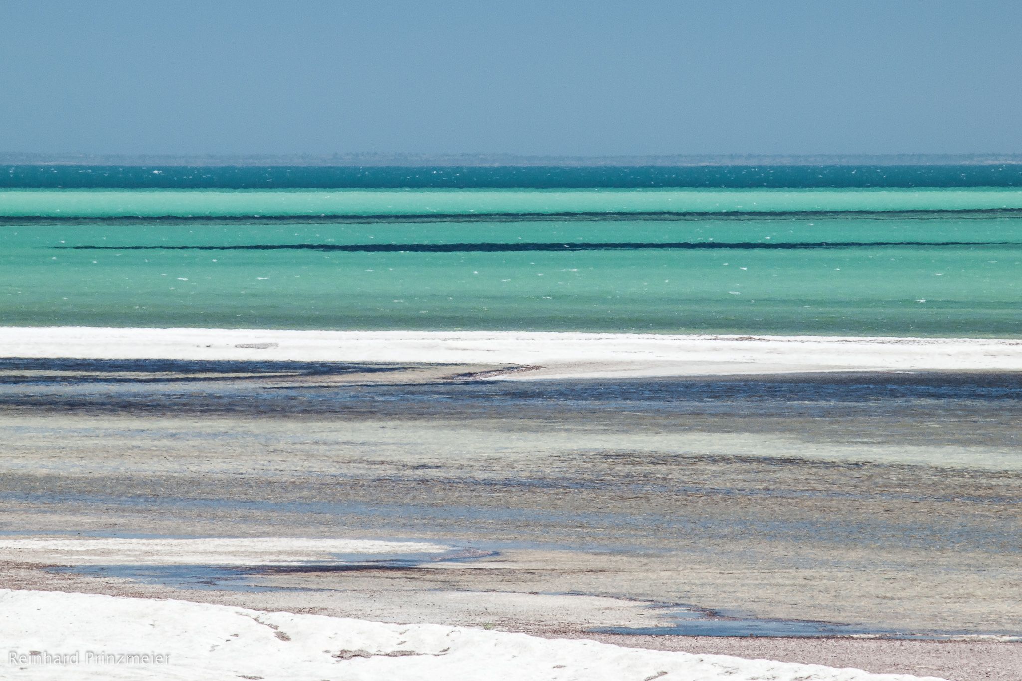 Peron Peninsula other-worldly lagoon, Australia