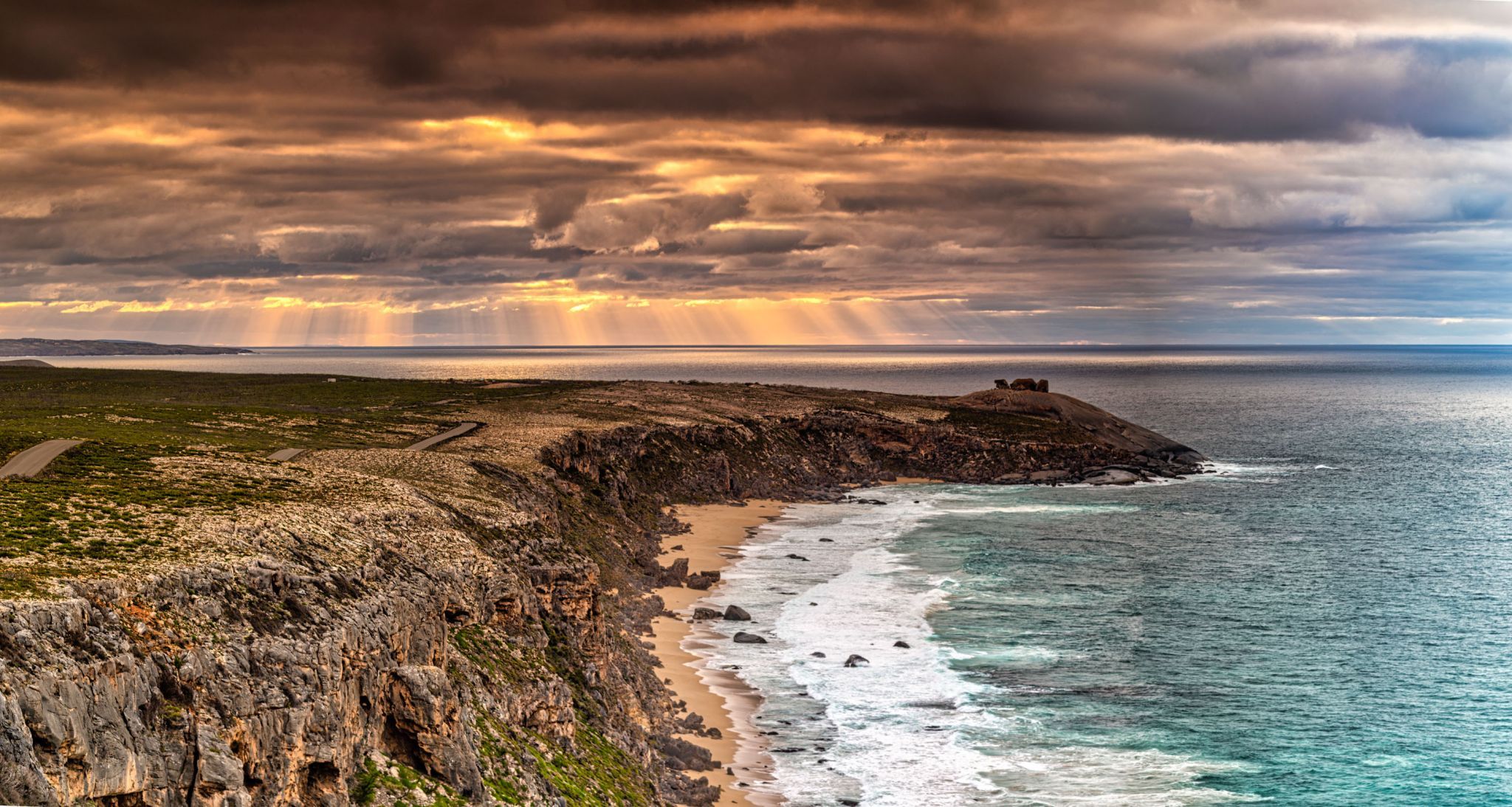 Remarkable Rocks, Pano Kangaroo Island, South Australia, Australia