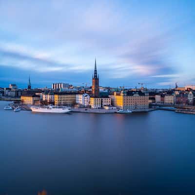 Old town from Mariaberget, Stockholm, Sweden