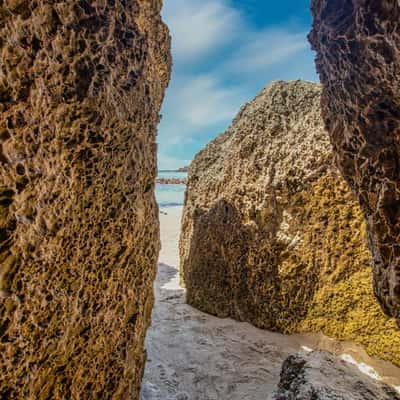 Rock Tunnel Stokes Bay, Kangaroo Island, South Australia, Australia