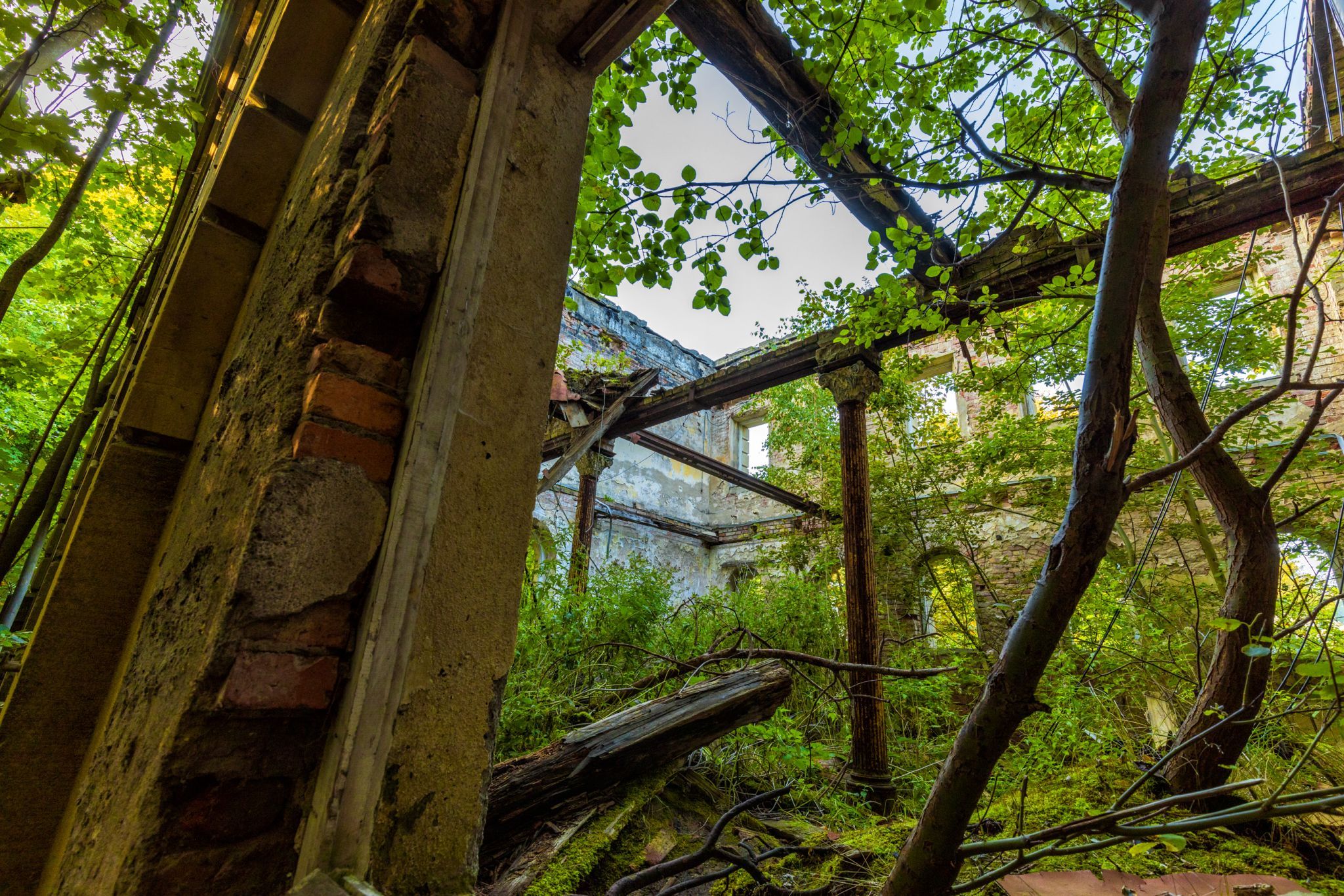 Ruins near Sassnitz, Germany