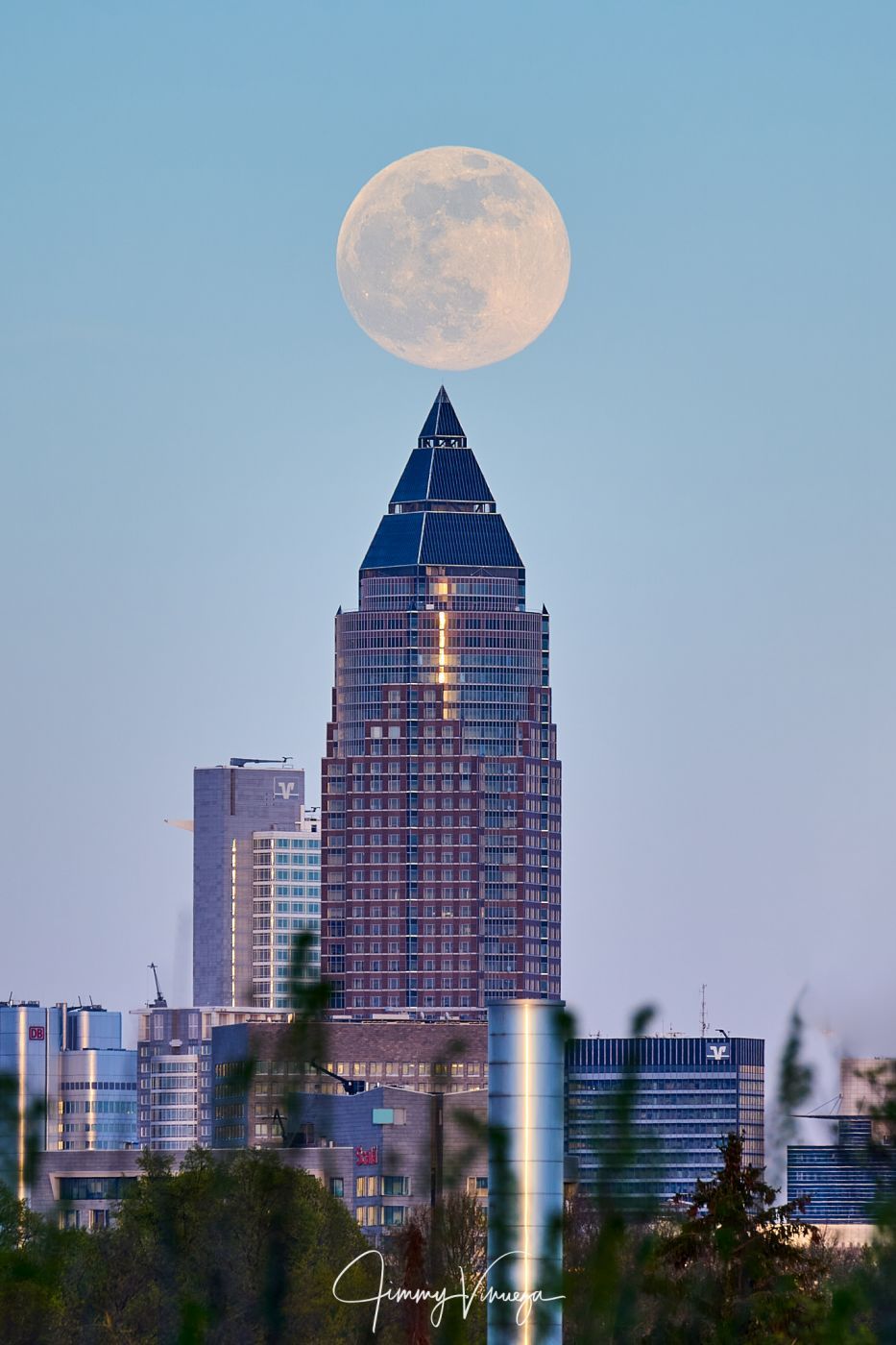 Skyline from Sossenheim, Germany