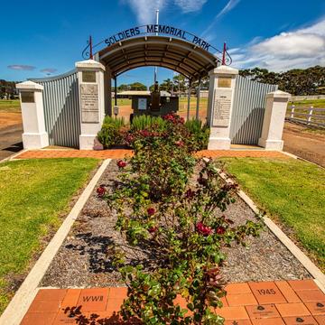 Soldiers Memorial Park, Kingscote, Kangaroo Island, SA, Australia