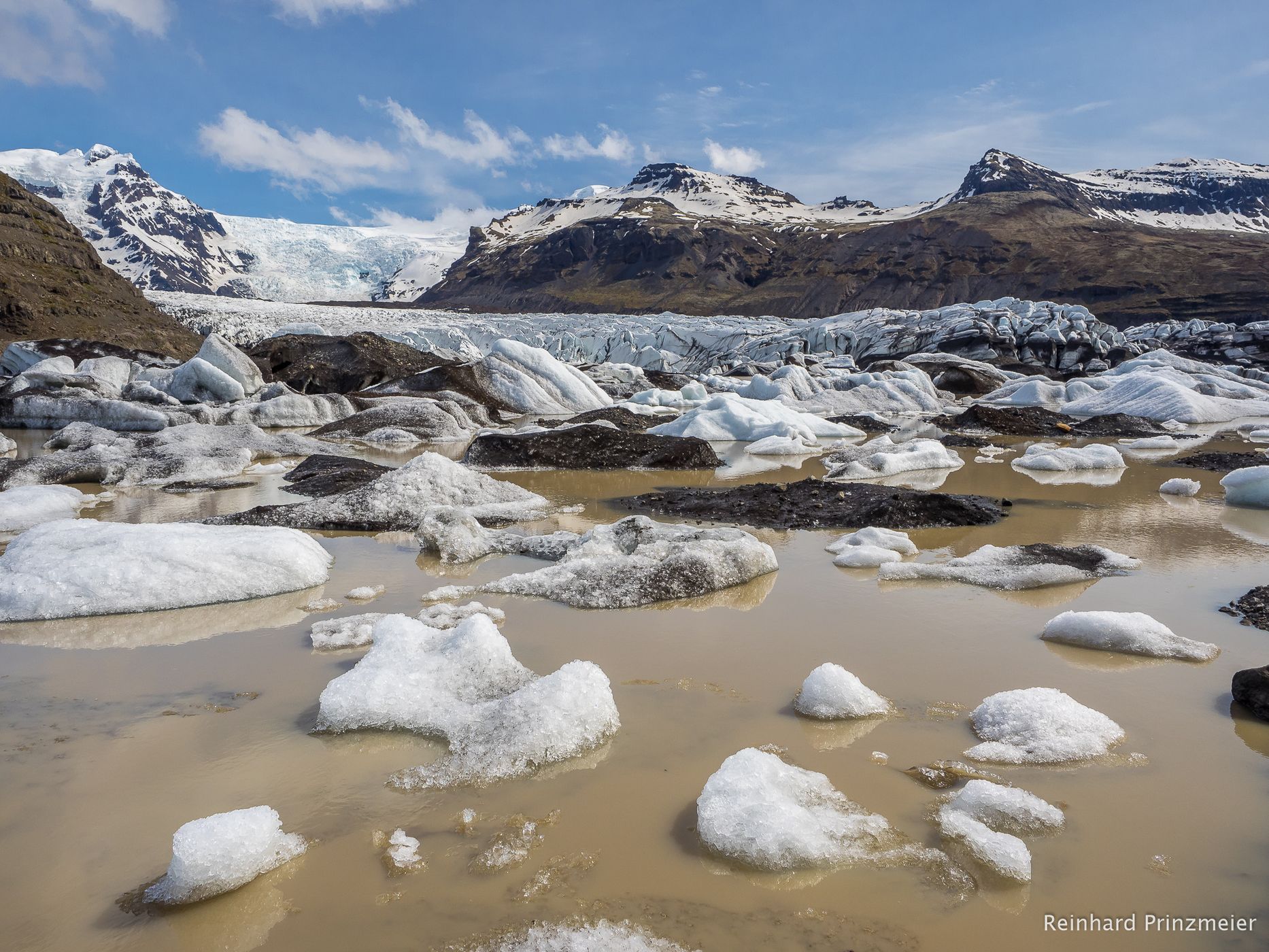 Svínafellsjökull Glacier Lagoon, Iceland