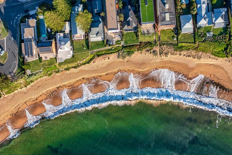 The Basin drone Mona Vale, Northern Beaches Sydney