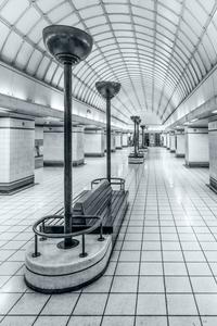 The Concourse at Gants Hill Tube Station, London