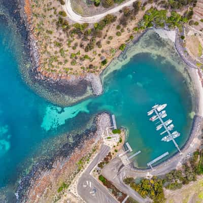 The Harbour drone, Penneshaw, Kangaroo Island, SA, Australia