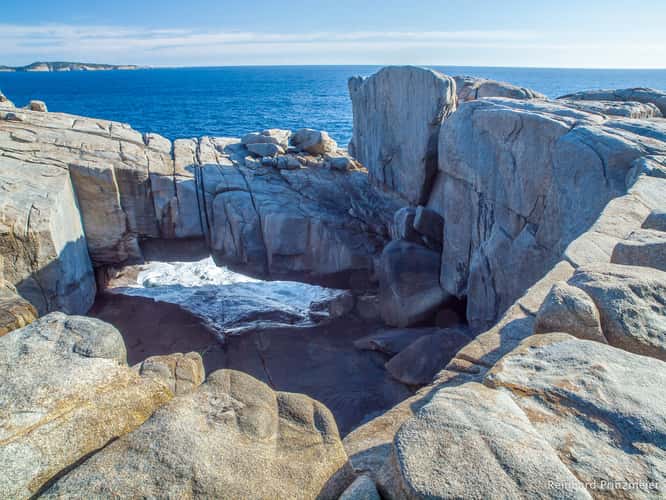 The Natural Bridge sunrise Torndirrup Western Australia