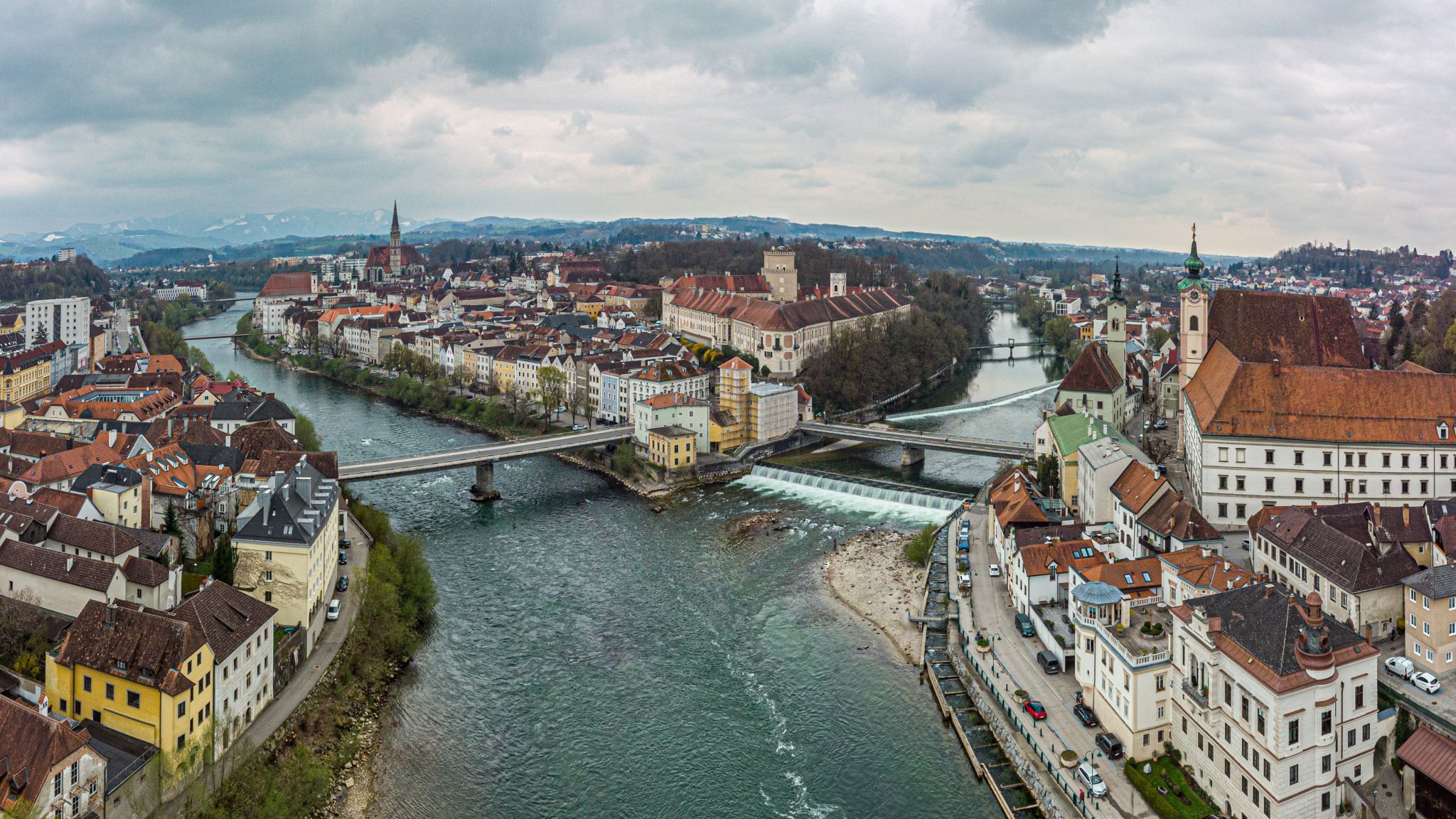 The 'Y' of Steyr, Austria