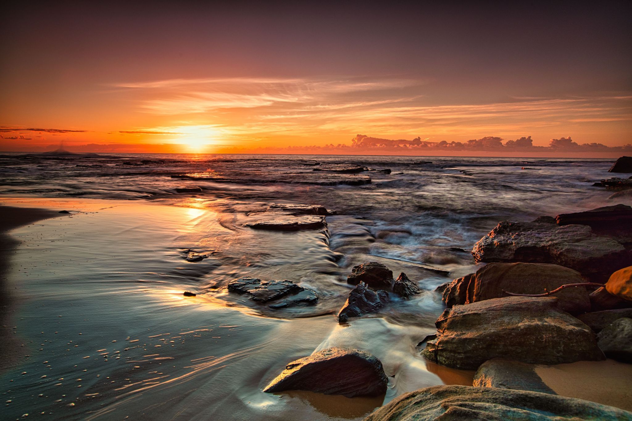 Turrimetta Beach, Sunrise, Northern Beaches, Sydney, Australia