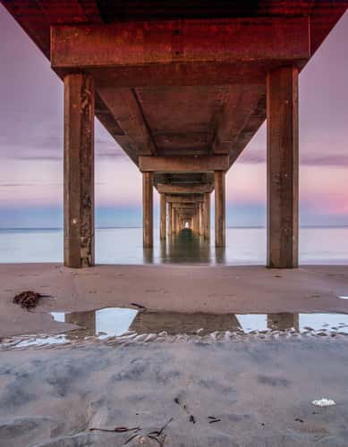 Under the Brighton Jetty, Adelaide