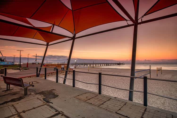 Under the sails, Glenelg, South Australia