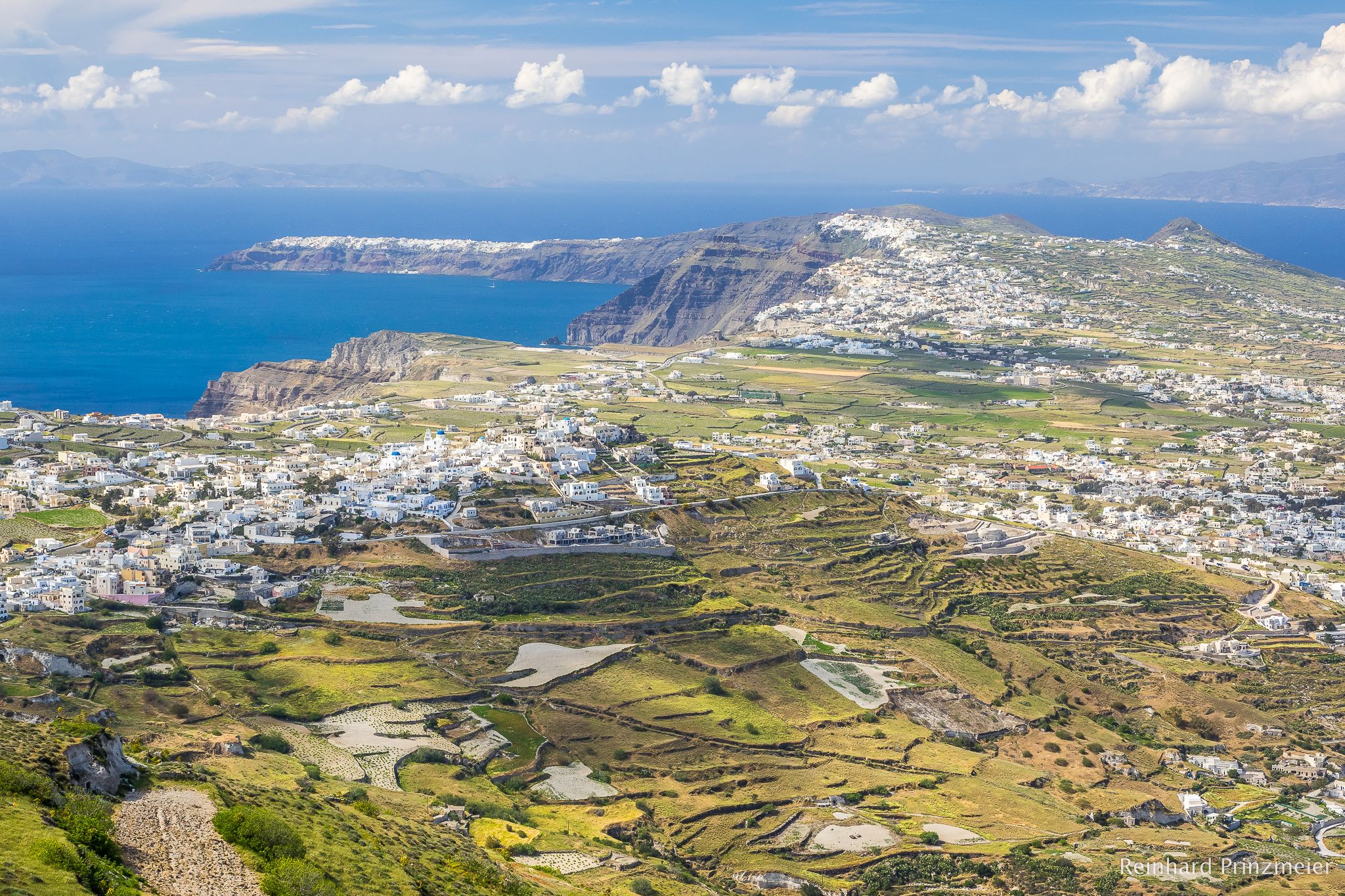 view from Profítis Ilías, Greece