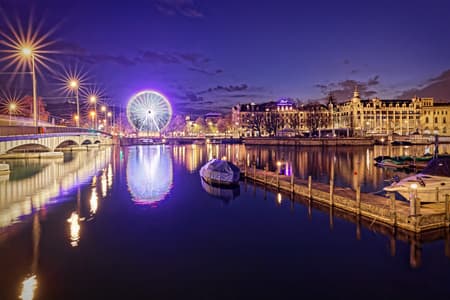 View from Quaibrücke, Zürich