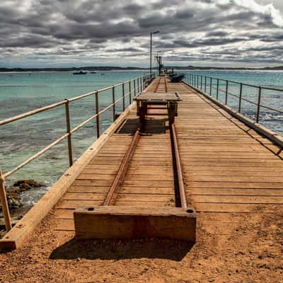 Vivonne bay Jetty Kangaroo Island, South Australia, Australia