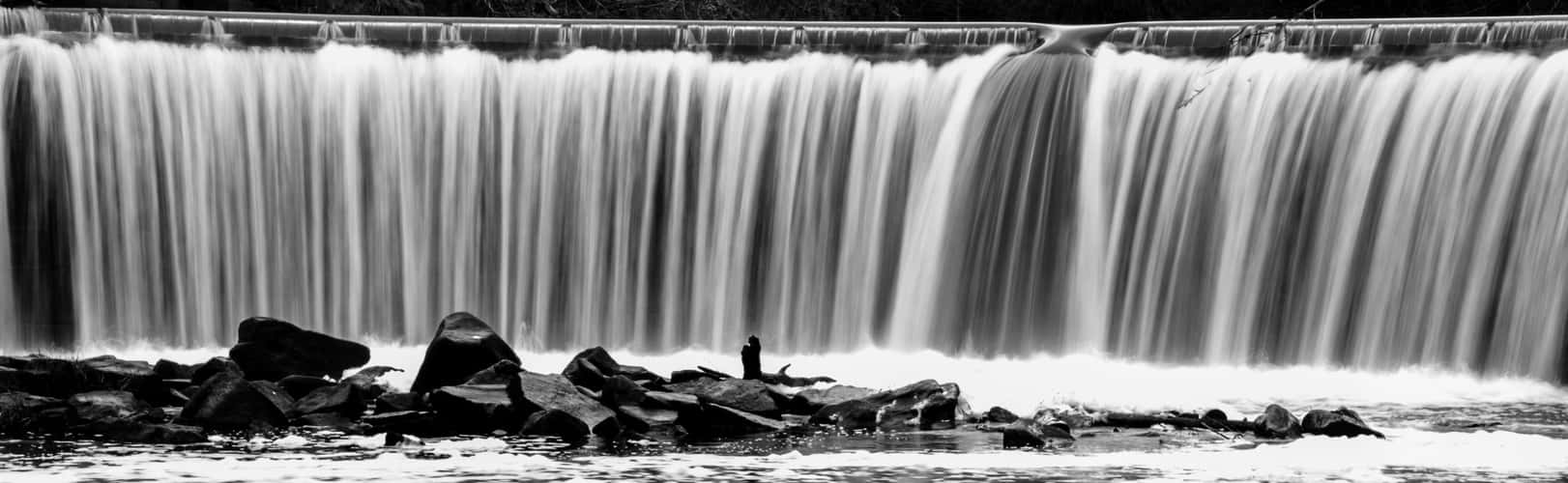water fall on the river Tame
