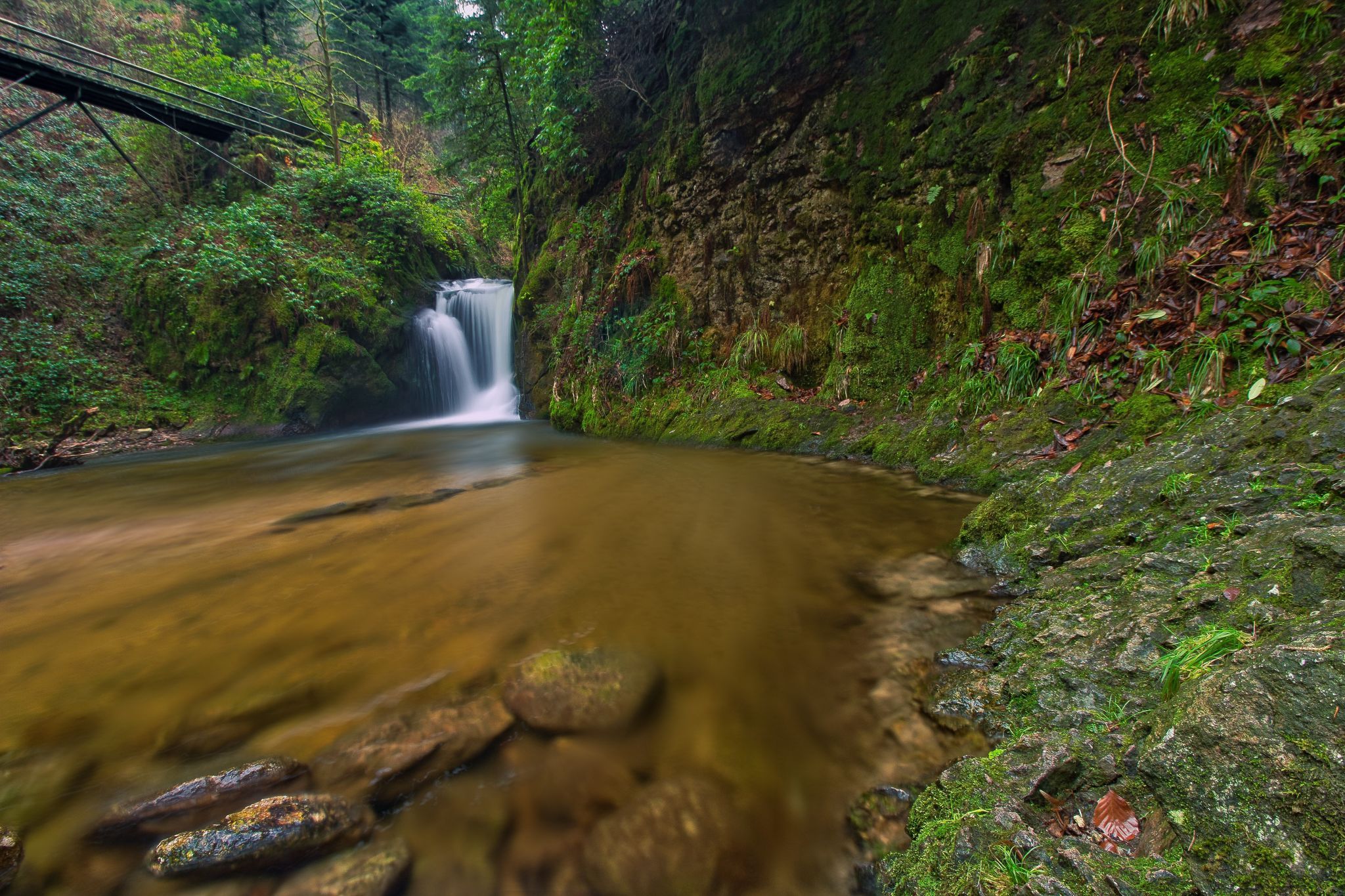 Waterfall Geroldsau, Germany