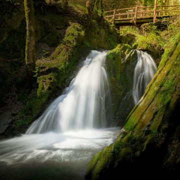 Waterfall near Maria Martental, Germany