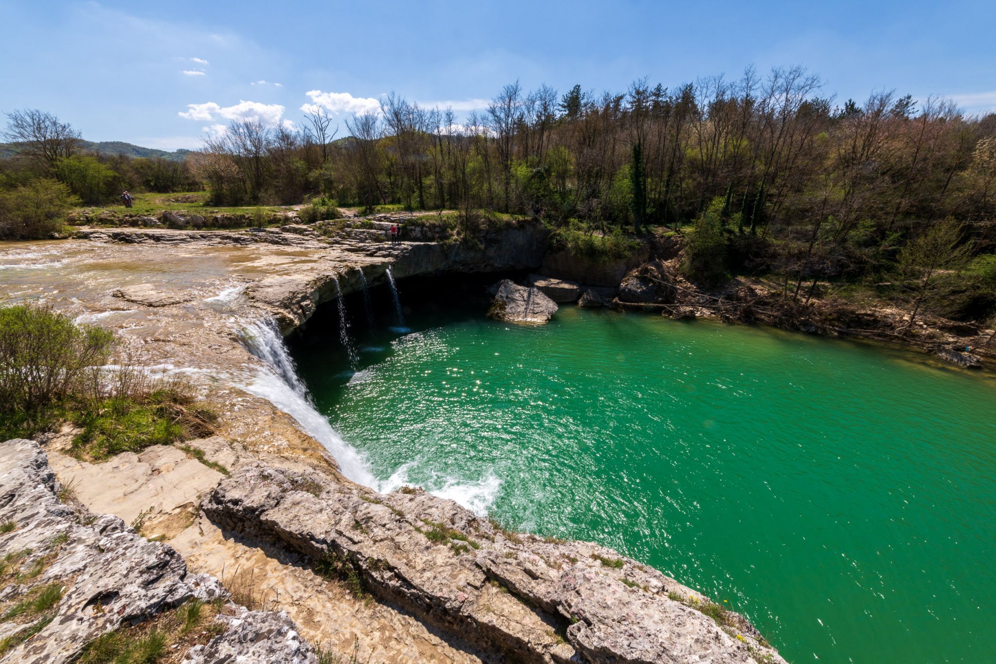 Waterfall Zarecki Krov, Croatia