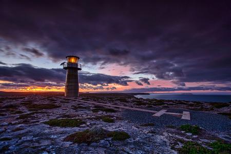 West Cape Lighthouse, sunrise  Yorke Peninsula, S A