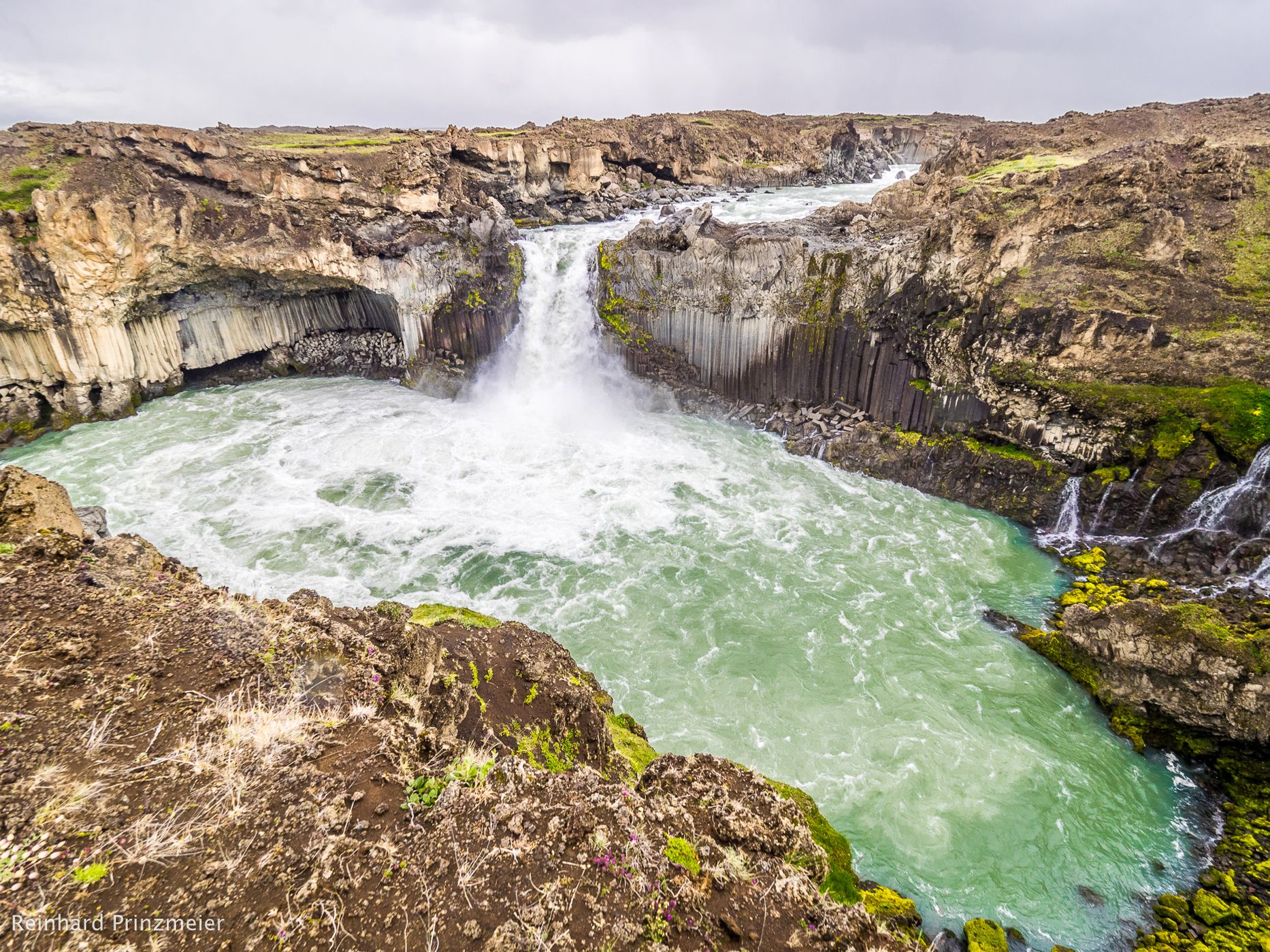 Aldeyjarfoss Waterfall, Iceland