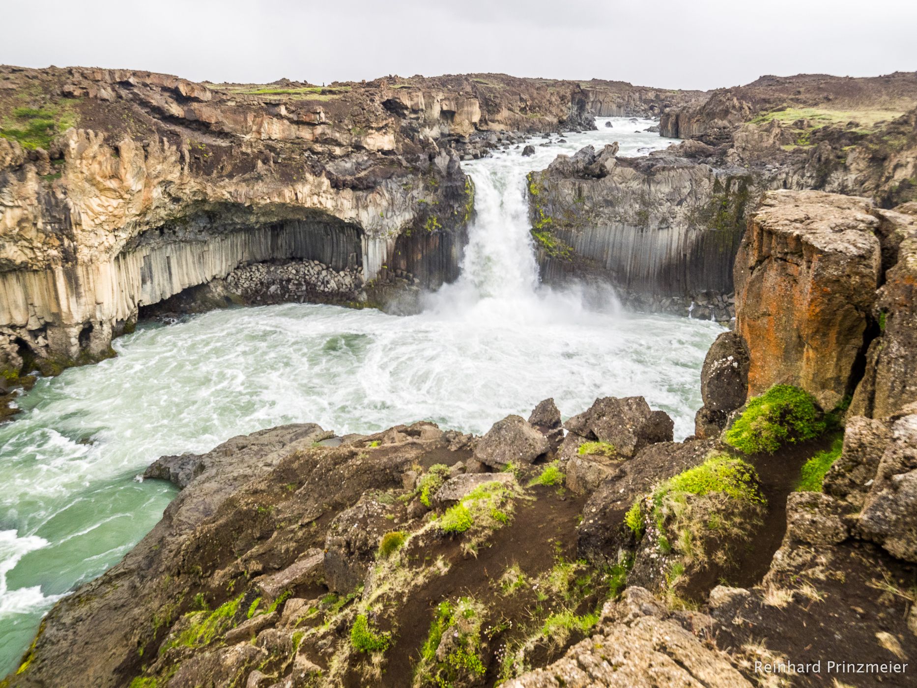 Aldeyjarfoss Waterfall, Iceland