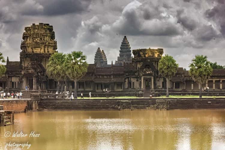 Angkor Wat temple in the morning