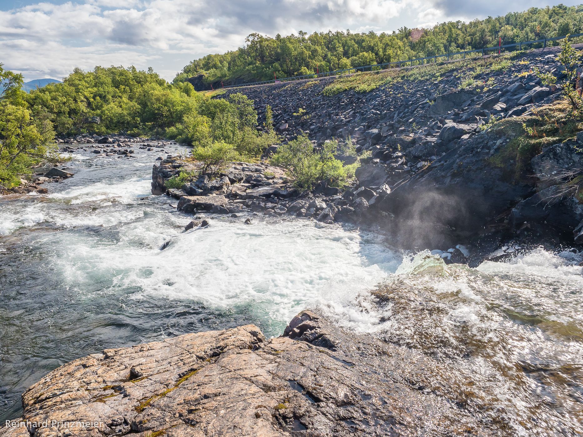 Báktájohka River, Sweden