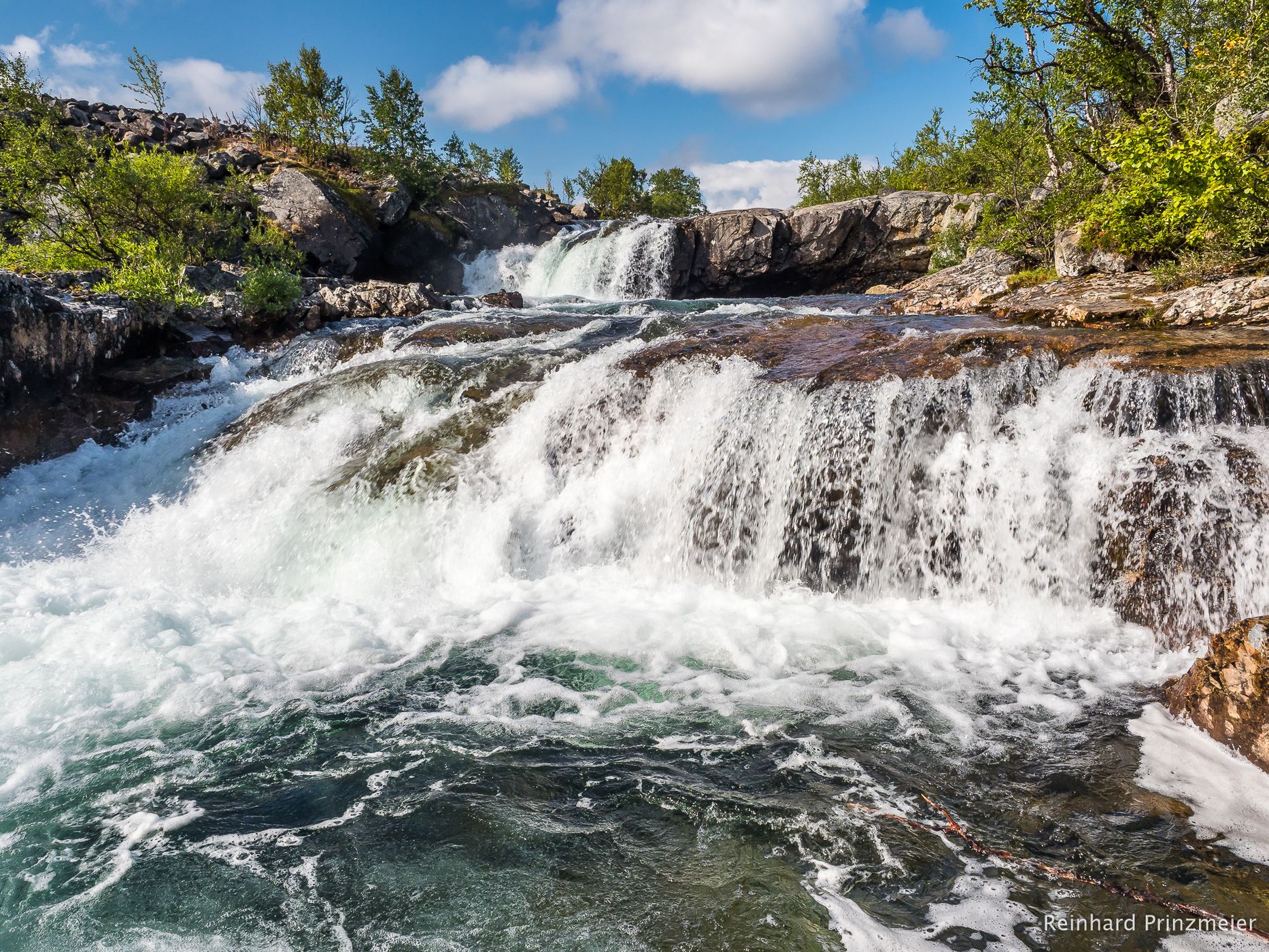 Báktájohka River, Sweden