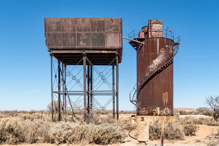 Beresford Railway Siding Ruins