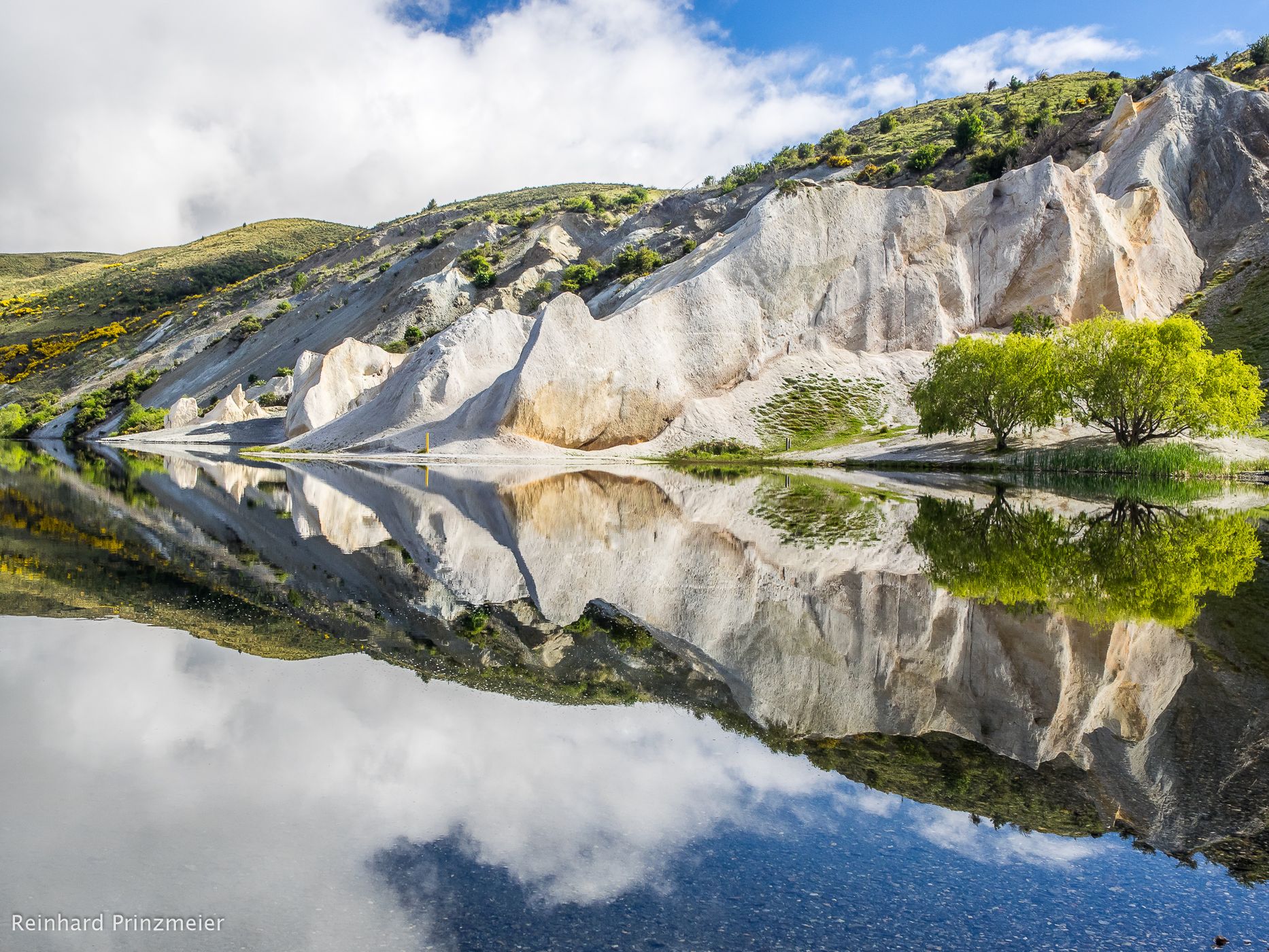 Blue Lake, Saint Bathans, New Zealand