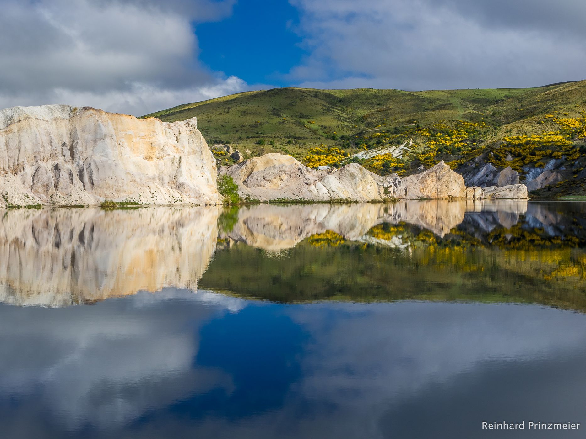 Blue Lake, Saint Bathans, New Zealand