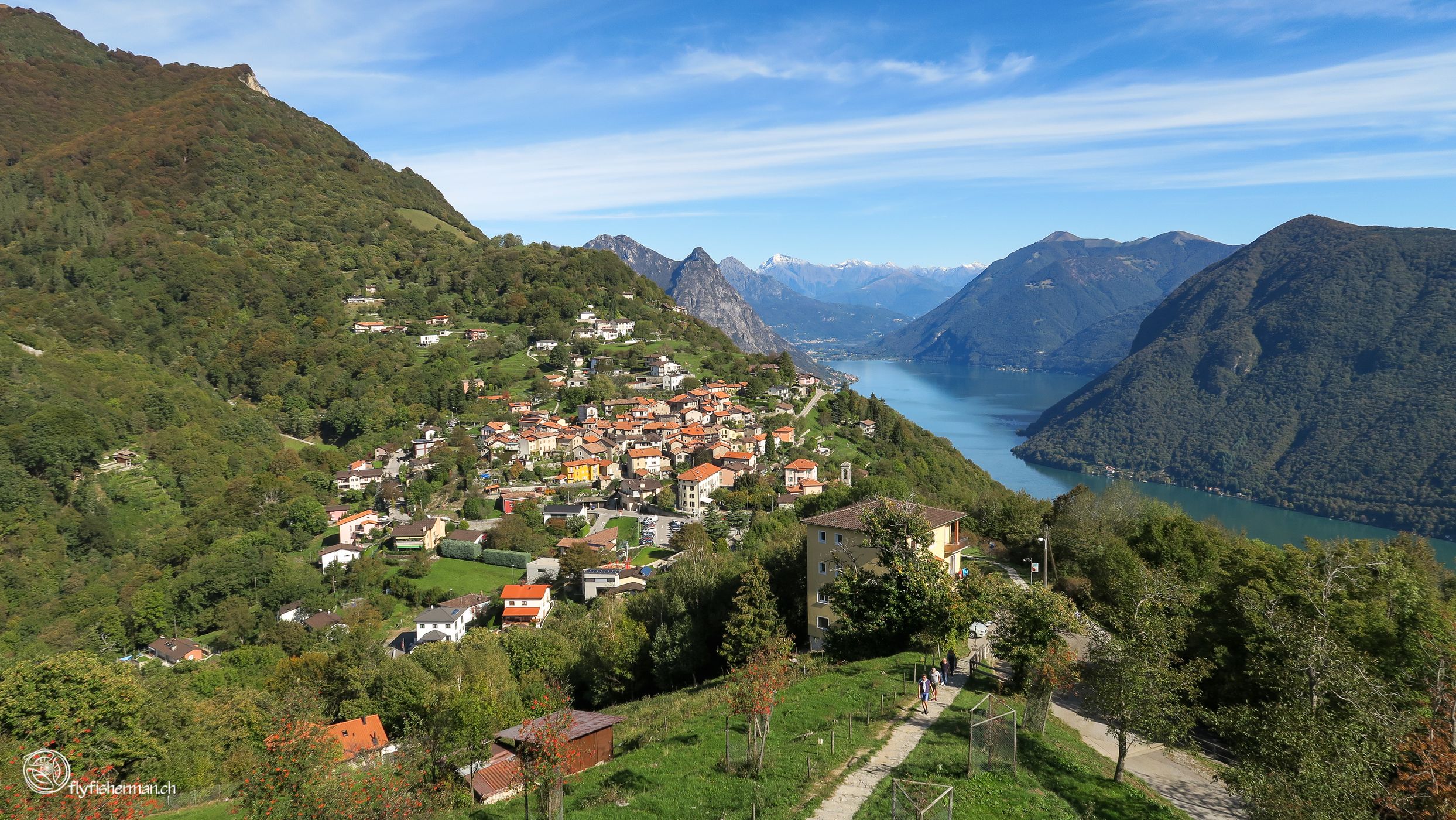 Brè sopra Lugano, Switzerland