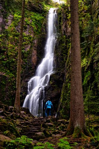 Burgbach Waterfall, Black Forest