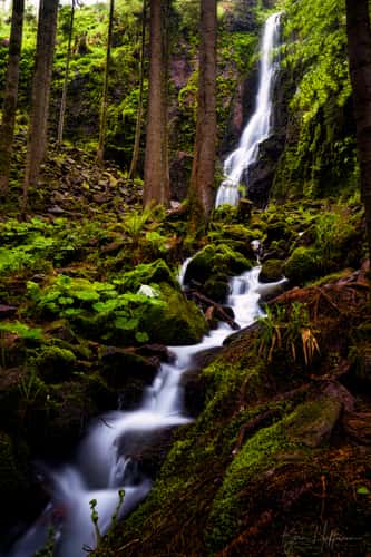 Burgbach Waterfall, Black Forest