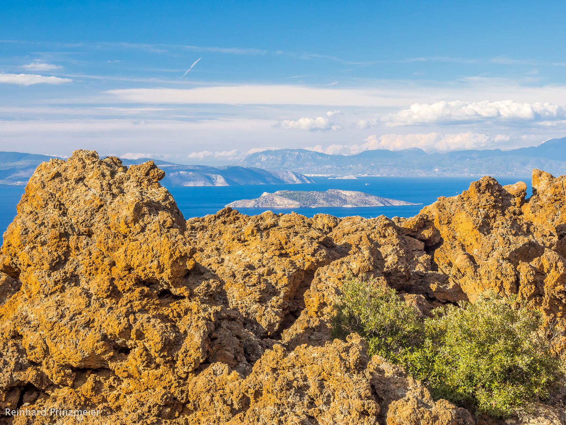 Burnt Mountain, Méthana, Greece
