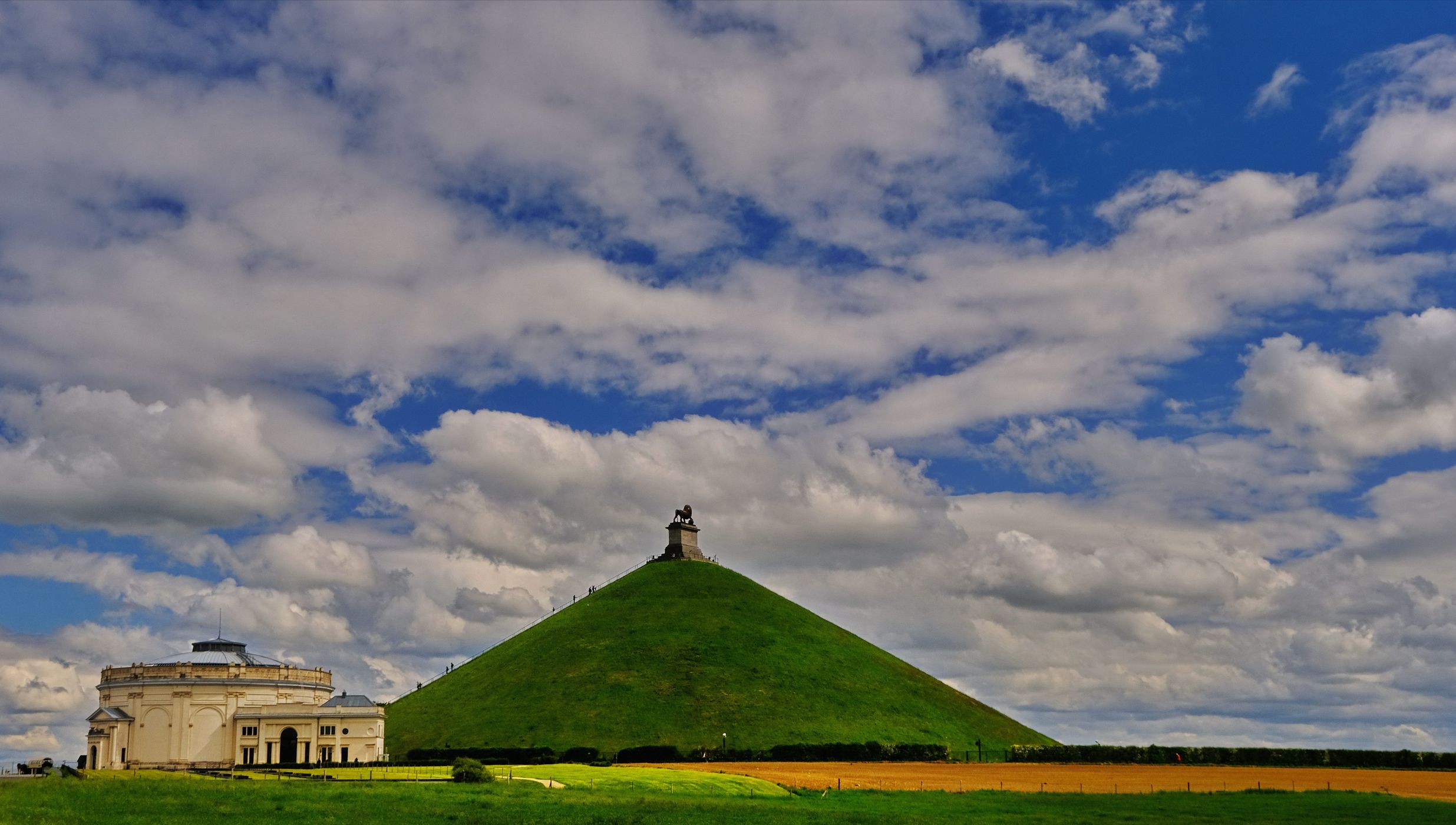 Butte de Lion, Belgium