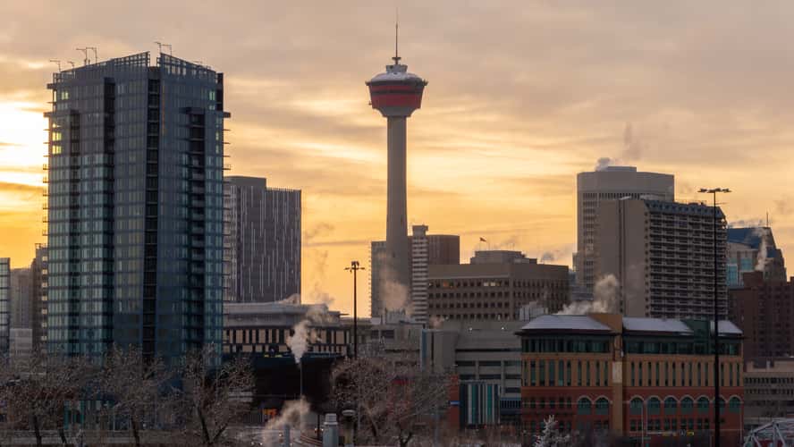 Calgary Tower - from Bridgeland