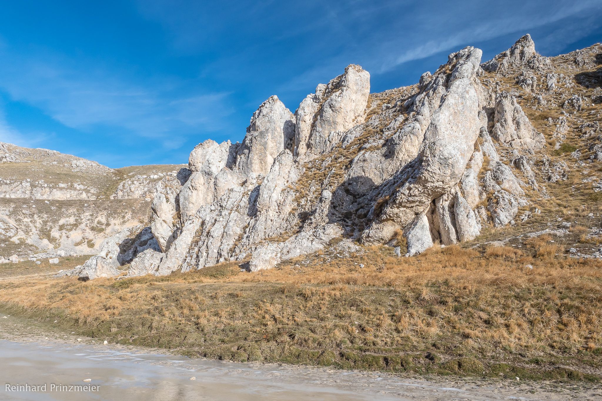 Canyon at Campo Imperatore, Italy