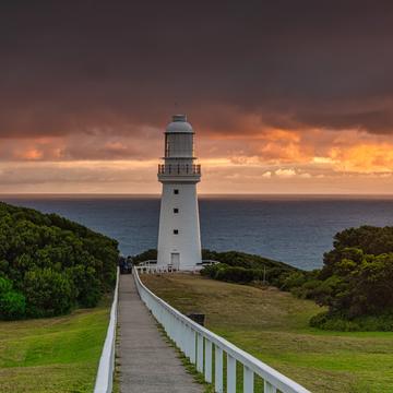 Cape Otway Lighthouse, sunset, Cape Otway, Victoria, Australia