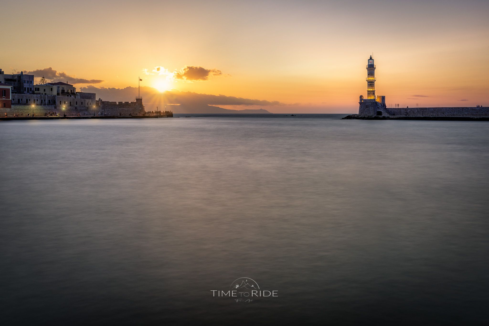 Chania Harbour, Greece